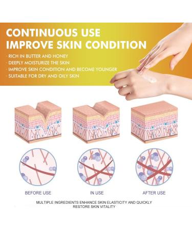 Organic Grass Fed Beef Tallow Balm with Raw Honey - Moisturizing Cream for Soft & Smooth Skin - All Natural Handmade Moisturizer (1) - Buy Online on GoSupps.com