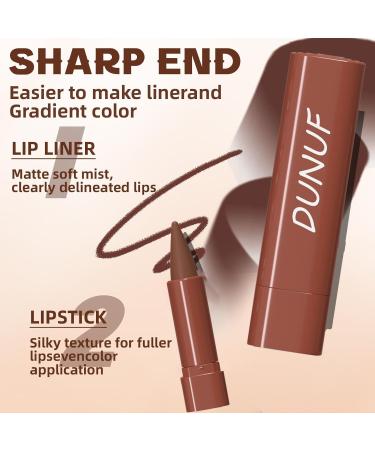Sitovely 5PCS Matte Lip Pencil Set Matte Gradient Lip Liner Gradient Lip Pencil and Lipstick Natural Lip Pencil Smooth Lip Pencil Non-Stick Lip Makeup - Buy Online on GoSupps.com