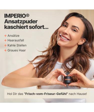 Imperio Approach Powder - Waterproof Hair Concealer for Men & Women | 4G Copper Red - Instant Coverage & Compression - Buy Online on GoSupps.com