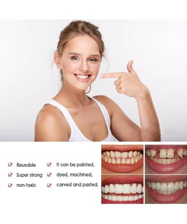 DIY Fake Tooth Repair Kit | Quick Fix for Missing & Broken Teeth | Regain Your Smile - White Color - Buy Online on GoSupps.com