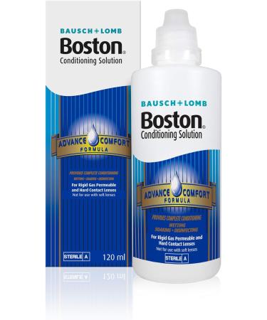 Ote Clean Cleaning Aid White One Size & Boston Advance Conditioning Solution 120ml - Condition your Lenses - Cushions and Rehydrates for Comfortable Wear + Conditioning Solution - Buy Online on GoSupps.com