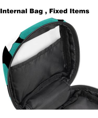 Buy Multi-Colored Storage Bags for Women's Menstrual Products | Zippered Pockets for Cups Tampons & More | International Shipping Available - Buy Online on GoSupps.com