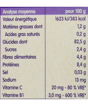 Bl dina Bl d ner C r ales du Soir L gumes du Potager de 6 36 mois 240 g - Buy Online on GoSupps.com