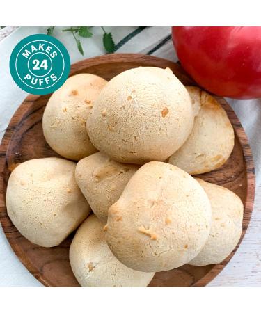Judee's Brazilian Cheese Bread Mix 1 lb - Non-GMO, Gluten-Free, Nut-Free - Just Add Water for Freshly Baked Goodness - Perfect for Preparing in Advance (1 Pound, Pack of 1) - Buy Online on GoSupps.com
