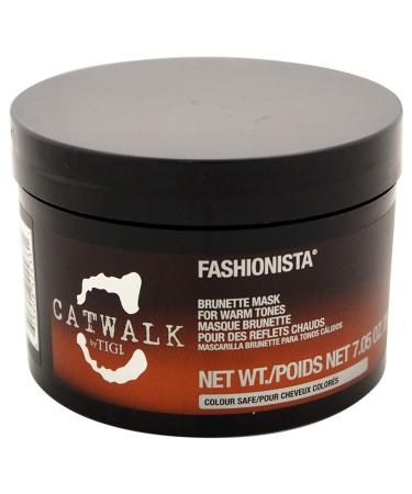 TIGI Catwalk Fashionista Brunette Mask for Warm Tones 7.05 oz - Intensify and Enhance Brunette Hair - Buy Online on GoSupps.com