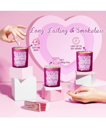 Funny Scented Candle for Mom - SALUBRITO Mother's Day Gift | Velvet Rose Aromatherapy Candle | 10oz Soy Wax Birthday Candle - Buy Online on GoSupps.com