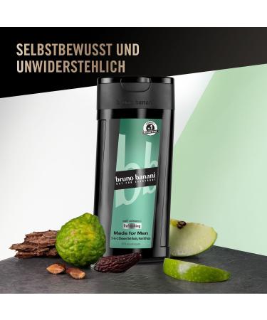 Coty Beauty Germany bruno banani Made for Men 3in1 shower gel for men with refreshing aquatic scent 250 ml - Buy Online on GoSupps.com
