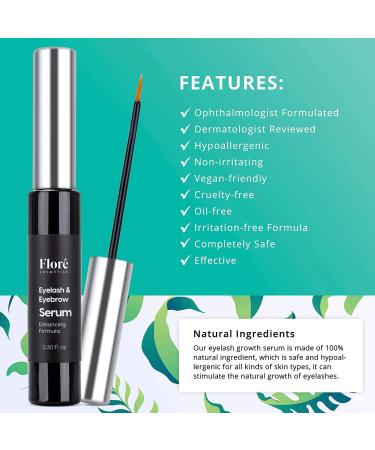 ShineMore Eyelash Growth Serum - Natural & Cruelty-Free Enhancer for Longer, Thicker Eyelashes - Safe for All Skin Types - Buy Online on GoSupps.com