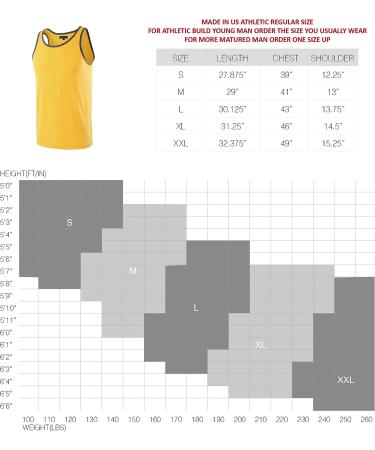 HETHCODE Men's Classic Athletic Tank Top - Medium Military | Active Sports Gym Running Shirt - Buy Online on GoSupps.com