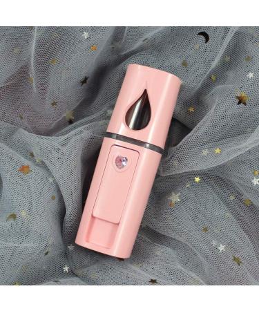 Kqcibz Portable Nano Mister Mini Steamer Atomization Eyelash Extensions with Mirror Pink - Buy Online on GoSupps.com