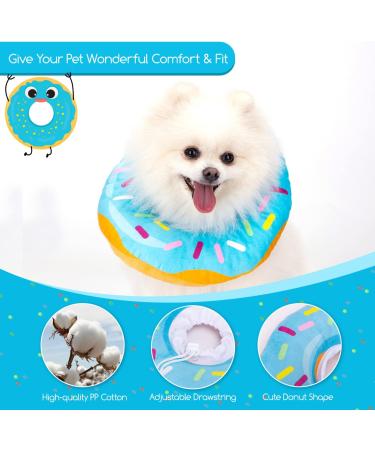 Nobleza Soft Adjustable Cat Recovery Collar - Small Elizabethan Cone for Kitten After Surgery - Buy Online on GoSupps.com