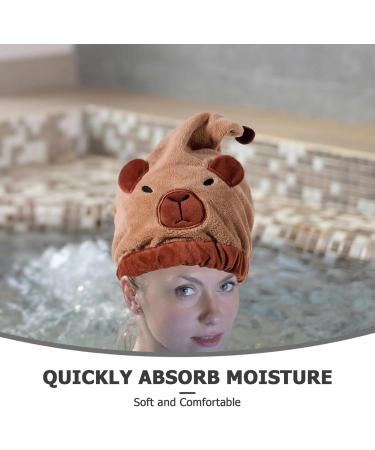 VALICLUD Coral Fleece Hair Drying Cap - Absorbent Wet Hair Towel for Fast Drying | International Shipping - Buy Online on GoSupps.com