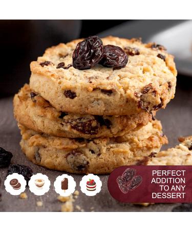 Premium Dark California Dried Raisins - 5lbs Kosher, Unsalted, No Sugar Added - Grown in the USA - Buy Online on GoSupps.com