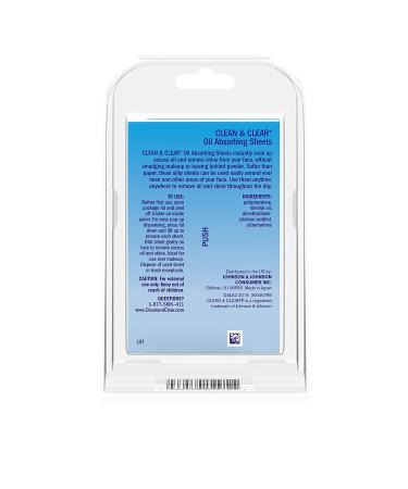 Clean & Clear Oil Absorbing Facial Sheets - 50 ct (Pack of 6) | Blotting Papers for Face & Nose | Absorbs Excess Oil & Shine Instantly - Buy Online on GoSupps.com