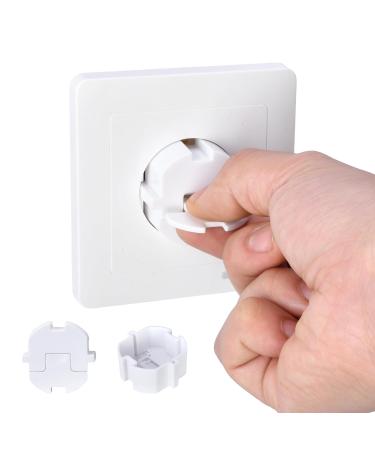 Socket Protection Lid for Schuko Type F Sockets Dust & Splash Resistant No Adhesives or Keys Required | International Shipping Available - Buy Online on GoSupps.com