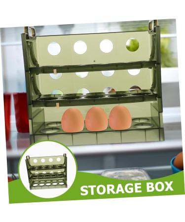 Ciieeo 30 Grid Egg Holder Egg Storage Box Plastic Organizers Multi-layer Egg Holder Egg Tray High Capacity Clamshell Egg Plate - Buy Online on GoSupps.com