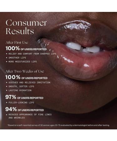 BALM AMOUR Nourishing Lip Treatment with Peptides - Hydrates Enriched with Peptides & Vitamin E Strengthens - BarrierSmooths & Plumps Lips Enhances Lip Volume | 0.33 oz/10g - Buy Online on GoSupps.com