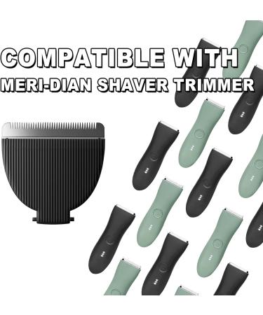 3 Packs Black Replacement Blades for Meri-dian Trimmer Compatible with Meridian Body Trimmer Onyx & Sage Hygienic Ceramic Replacement Blades - Buy Online on GoSupps.com