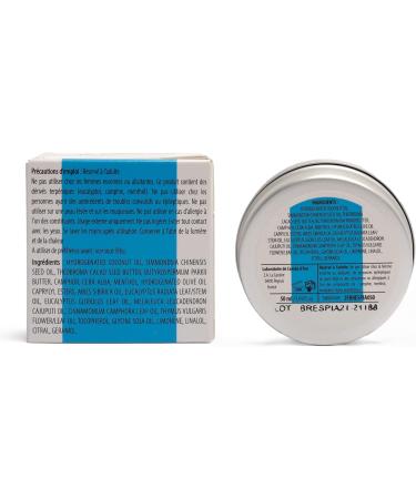 Florabiol - Winter balm - Decongestant - Invigorating - Enriched with shea butter - Nourished skin - Formula 100% natural origin - Ecocert certified - Made in France - 100g - Buy Online on GoSupps.com