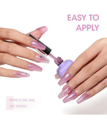 Gellen Gel Nail Polish - Pearl Gel Nail Polish 813 Mermaid Shimmer Nail Polish UV Nail Gel 18ml Gel Polish Soak off Gel Nail Polish Manicure Set 0.61 fl oz - Buy Online on GoSupps.com