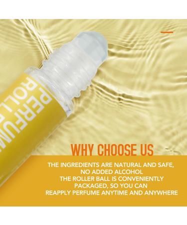 Vanilla Fragrance Oil Roll On Perfume Travel Size perfume body oil Long Lasting Vanilla Perfume Oil for women Vanilla Essential Rollerball Perfume Oil 10 ml / 0.34 fl.Oz (Yellow) - Buy Online on GoSupps.com