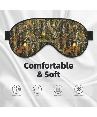 Buy Double-Sided Camouflage Eye Mask - Unisex Brown Sleep Shade for Hunting & Relaxation - International Shipping Available - Buy Online on GoSupps.com