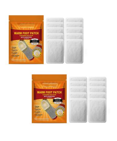 20pcs Warm Baby Foot Warmers Self Heating Foot Warmer Body Warmer Sticker Foot Warmer Foot Warmer Sticker Heat Heat Pad