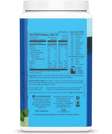 Sunwarrior Warrior Blend (750g) Unflavoured Unflavoured 750g - Buy Online on GoSupps.com