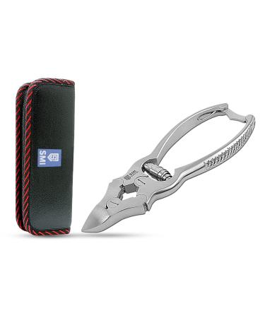 SMI nail tongs footnail pliers with double translation footnail pliers for ingrown and thick nails Foot nail scissors footnail clippers for toenails and toenail stainless steel with case - Buy Online on GoSupps.com