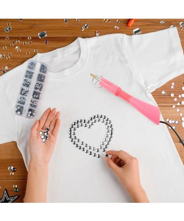 Bedazzler Kit with Hotfix Applicator | 2100 Crystal Rhinestones for Crafts & Customizing Clothing, Shoes, Accessories, Bags - Buy Online on GoSupps.com