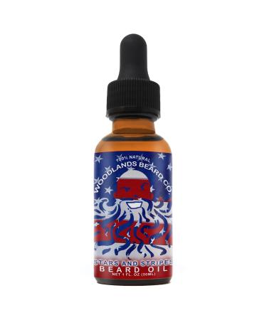 Stars and Stripes Beard Oil (1oz) 1 Fl Oz (Pack of 1)