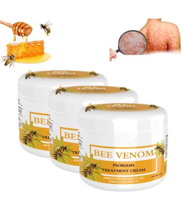 Cvreoz Bee Venom Psoriasis Cream Bee Venom Cream Bee Venom Psoriasis Treatment Cream New Zealand Bee Venom Cream (3PC)