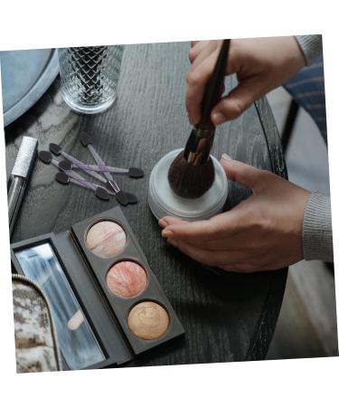 OHPHCALL 100pcs Eye Shadow Stick Makeup Eyeshadow Cosmetic Eyeshadow Applier Rubber Cotton Black - Buy Online on GoSupps.com