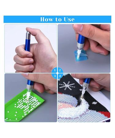 Art Light Pen Set | Aluminum Alloy Drill Pencil for Nail Art & DIY Crafts | Easy to Use & Comfortable Hold - Buy Online on GoSupps.com