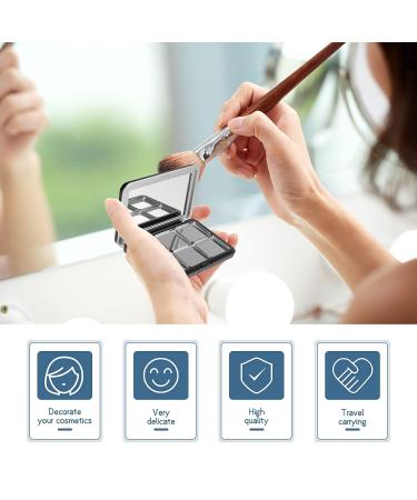 FOMIYES Empty Magnetic Eyeshadow Palette - 6 Grid DIY Makeup Storage Container - Buy Online on GoSupps.com