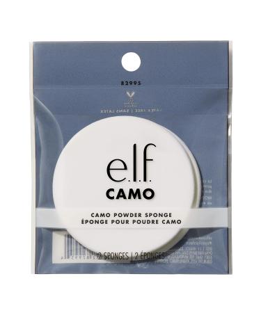 Camo Powder Sponges for e.l.f. Cosmetics Camo Powder Foundation - 2-Pack - Buy Online on GoSupps.com