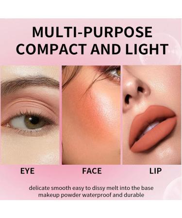 Liquid Blush Makeup Cheek Blush Soft Face Cream Dewy Finish Lightweight Long Lasting Waterproof Natural Look Easy to Use 2 Colors - Buy Online on GoSupps.com
