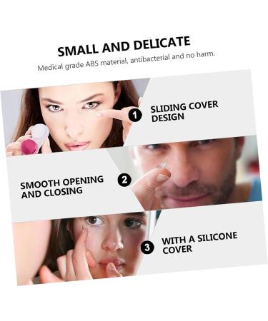 Solustre 8-Piece Marble Effect Glasses Case Set - Durable Hard Case with Mirror Film Lens Holder for Travel & Storage - Buy Online on GoSupps.com