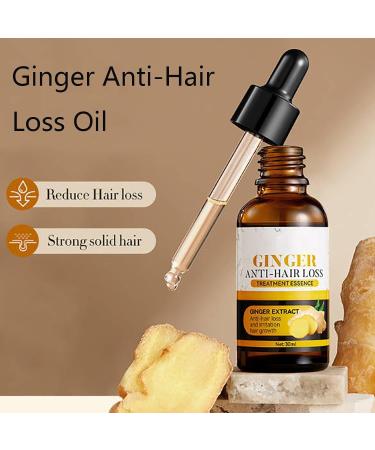 Essential Oil Ginger Hair Treatment Oil Anti Hair Loss Treatment Essence Ginger Plant Extract Anti Hair Loss Serum Deep Moisturizing Serum for - Buy Online on GoSupps.com