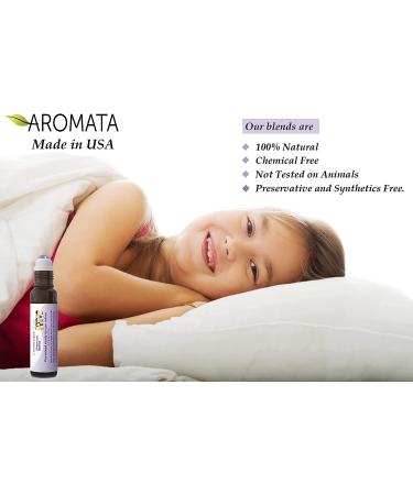 Organic Aromata Lavender Oil for Kids | Happy & Healthy Kids 0.34 Fl Oz - Buy Online on GoSupps.com