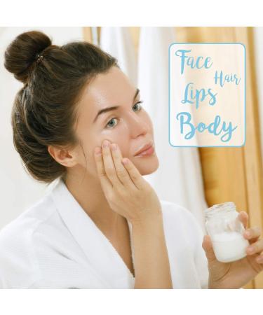 Organic Extra Virgin Coconut Oil for Cooking, Baking, Hair & Skin | 500ml Glass Jar | Cold-Pressed Raw Coconut Oil - TheHealthyTree - Buy Online on GoSupps.com