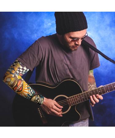 12 PCS Sports Arm Sleeves for Braces, Splints & Slings | Seamless Tattoo Sleeve Hand Warmer for Basketball & Outdoor Activities - Unisex - Buy Online on GoSupps.com