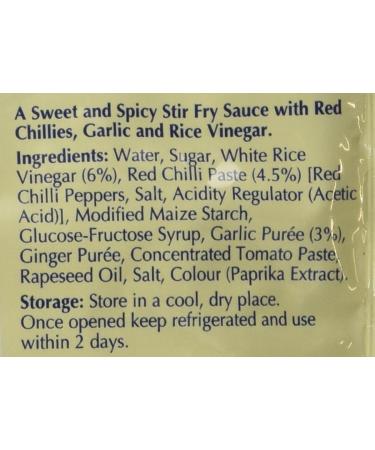 Blue Dragon Sweet Chilli And Garlic Stir Fry Sauce 120g - Buy Online on GoSupps.com