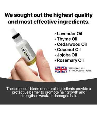 Back2Life 100% Natural Hair Stimulation & Beard Growth Oil - Say Goodbye to Patchy Beards - Moisturizing Serum for Hair & Beard - Scalp Repair & Regrowth Formula - Buy Online on GoSupps.com