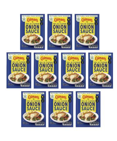 Colmans sauce packet mixes (10x35g Onion Sauce)