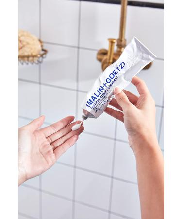 Malin + Goetz Foaming Cream Cleanser - Gentle Vegan Face Cleanser for All Skin Types 4 oz - Soothes & Moisturizes Skin Men & Women - Buy Online on GoSupps.com