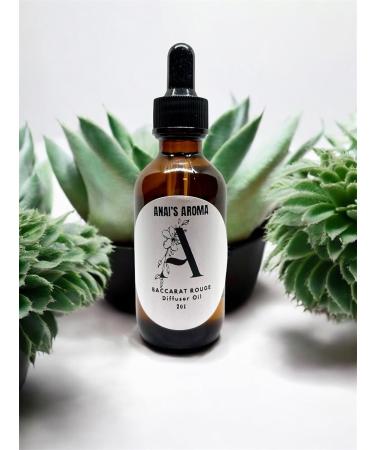 Anai's Aroma Baccarat Rouge Diffuser Fragrance Oil 2 oz - Buy Online on GoSupps.com