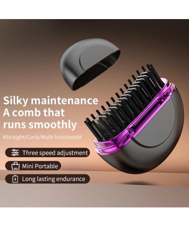Premium Hair Straightener Brush | Fast Heating & Rechargeable | Temperature Control Straightening Comb for Home Use - Buy Online on GoSupps.com