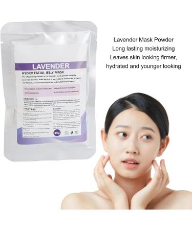  LIZEALUCKY Moisturizing Powder Lavender Mask Softens Skin Wrinkle Removal Blackhead Treatment - Buy Online on GoSupps.com