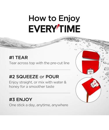 JUNG KWAN JANG Everytime Korean Red Ginseng Extract 1 050mg & Lemon - Vegan Energy Drink Liquid Stick Supplements - No Caffeine No Gluten Non-GMO 0.34 fl oz 10ea (Pack of 6) Lemon 0.34 Fl Oz (Pack of 60) - Buy Online on GoSupps.com